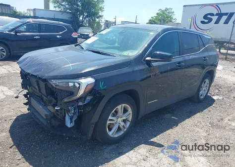 2021 GMC Terrain Fwd Sle from USA, damaged, VIN 3GKALMEV5ML367691